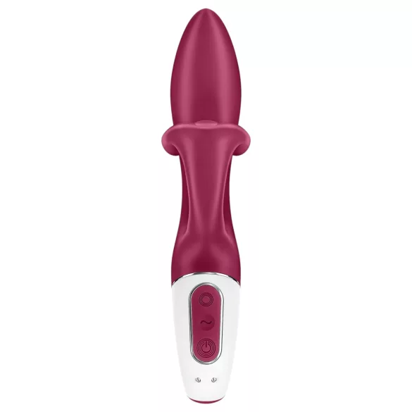 Satisfyer Embrace Me - vibrator met clitorisstimulator - oplaadbaar - rood
