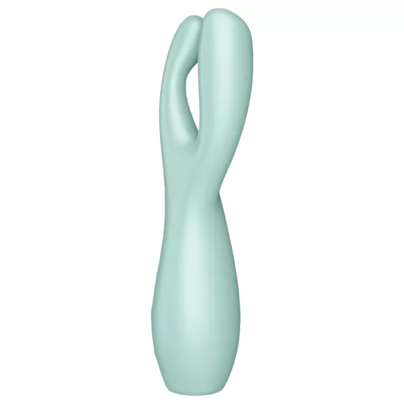 Satisfyer Threesome 3 - oplaadbare clitoris vibrator (mint)