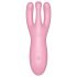 Satisfyer Threesome 4 - slimme clitorisstimulator (roze)