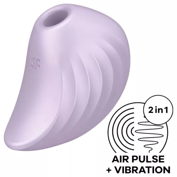 Satisfyer Pearl Diver - clitorisstimulator met luchtdruk - paars