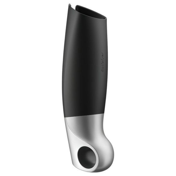 Satisfyer Power - automatische masturbeerder - oplaadbaar - zwart