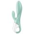 Satisfyer - vibrerende luchtdruk vibrator met oortjes - oplaadbaar - mint