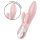 Satisfyer Air Pump Bunny 3 - opblaasbare vibrator - roze