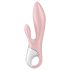 Satisfyer Air Pump Bunny 3 - opblaasbare vibrator - roze