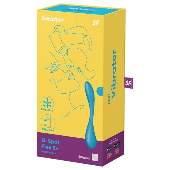 Satisfyer - G-spot vibrator - flexibel - groen