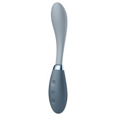 Satisfyer - G-spot vibrator - flexibel, oplaadbaar - grijs