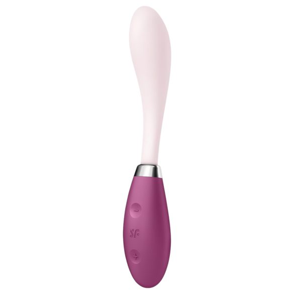 Satisfyer - G-spot vibrator - flexibel, oplaadbaar - roze/rood