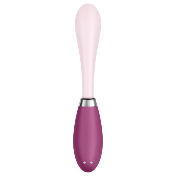Satisfyer - G-spot vibrator - flexibel, oplaadbaar - roze/rood