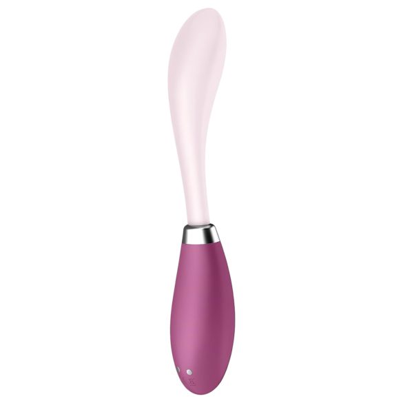 Satisfyer - G-spot vibrator - flexibel, oplaadbaar - roze/rood