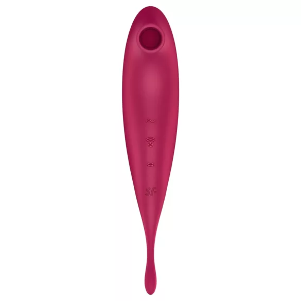 Satisfyer Twirling Pro - App-gestuurde clitoristriller (rood)