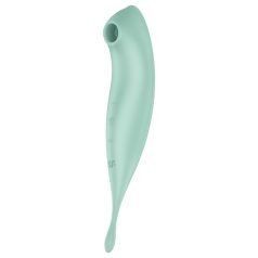   Satisfyer Twirling Pro - clitorisstimulator en vibrator - oplaadbaar - mint