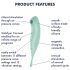 Satisfyer Twirling Pro - slimme 2in1 clitoris vibrator (mint)
