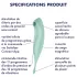 Satisfyer Twirling Pro - App-gestuurde clitoristrilllator (mint)