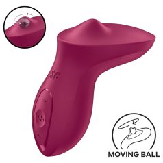   Satisfyer Exciterrr - clitoris vibrator met roterende kralen - rood