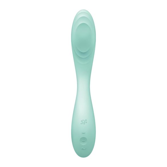 Satisfyer Rrrolling - G-spot vibrator met bewegende bal - mintgroen