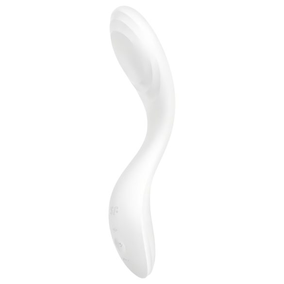 Satisfyer Rrrolling - bewegende kogel G-spot vibrator (wit)