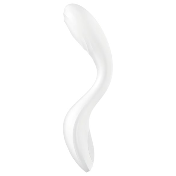 Satisfyer Rrrolling - bewegende kogel G-spot vibrator (wit)