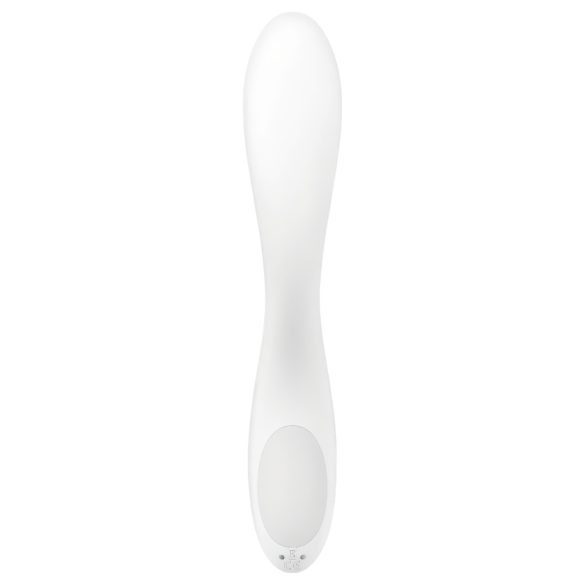 Satisfyer Rrrolling - bewegende kogel G-spot vibrator (wit)