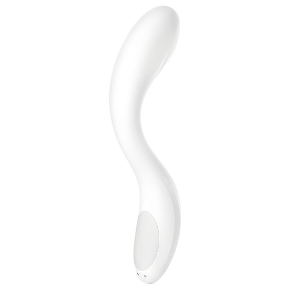 Satisfyer Rrrolling - bewegende kogel G-spot vibrator (wit)