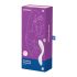 Satisfyer Rrrolling - bewegende kogel G-spot vibrator (wit)