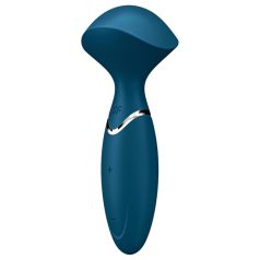   Satisfyer Mini Wand-er - vibrator massager - waterdicht - blauw
