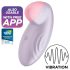 Satisfyer - clitoris vibrator - app-gestuurd - siliconen paars