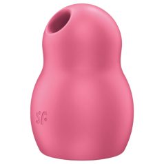   Satisfyer Pro To Go 1 - luchtdruk clitorisstimulator - oplaadbaar - rood