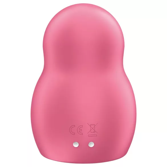 Satisfyer Pro To Go 1 - luchtdruk clitorisstimulator - oplaadbaar - rood