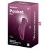 Satisfyer Pocket Pro 1 - oplaadbare luchtdruk clitorisstimulator (paars)