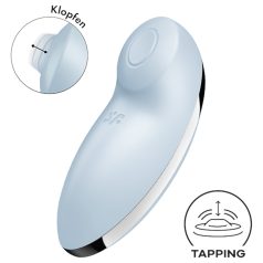   Satisfyer Tap & Climax 2 - clitorisstimulator en vibrator - blauw