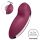 Satisfyer Tap & Climax 2 - 2in1 clitoris stimulator & vibrator (rood)