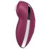 Satisfyer Tap & Climax 2 - 2in1 clitoris stimulator & vibrator (rood)