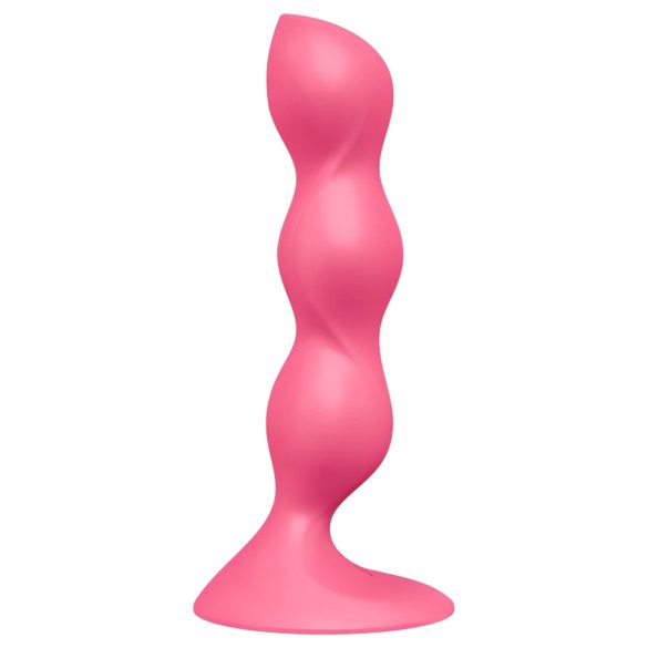 Satisfyer Triple Ball-R - anaal vibrator met kralen - siliconen - roze