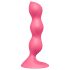 Satisfyer Triple Ball-R - anaal vibrator met kralen - siliconen - roze