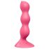 Satisfyer Triple Ball-R - anaal vibrator met kralen - siliconen - roze
