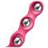 Satisfyer Triple Ball-R - anaal vibrator met kralen - siliconen - roze