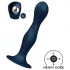 Satisfyer Double Ball-R - gewicht dildo - siliconen - blauw