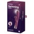 Satisfyer Spinning Rabbit 1 - draaiende clitorisstimulator (rood)
