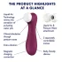 Satisfyer Pro 2 Gen3 - App-gestuurde luchtdrukclitorisstimulator (rood)