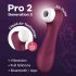 Satisfyer Pro 2 Gen3 - luchtdruk clitorisstimulator - rood