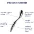 Satisfyer Star Force 1 – Stalen Dildo met Balletjes (Zilver)