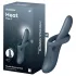 Satisfyer Heat Flex 4 - verwarmende vibrator met clitoristimulator (grijs)