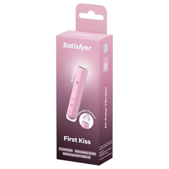 Satisfyer First Kiss - luchtdruk clitorisstimulator (roze)