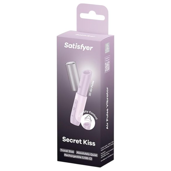 Satisfyer Secret Kiss - luchtdruk clitorisstimulator - roze