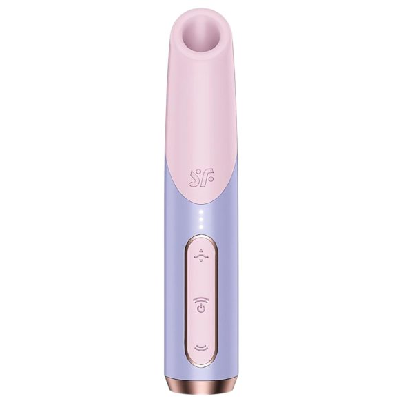 Satisfyer Bold Kiss - luchtstoot lipstick vibrator (roze)