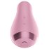 Satisfyer Tongue Player - clitorisstimulator - tongvorm - siliconen - roze