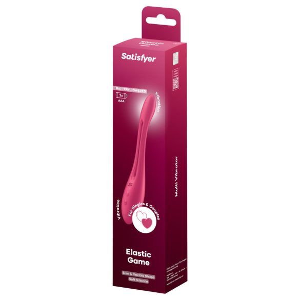 Satisfyer - paar vibrator - flexibel ontwerp - siliconen pink