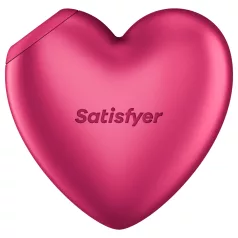   Satisfyer Cutie Heart - luchtdruk clitorisstimulator - siliconen - roze
