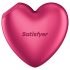Satisfyer Cutie Heart - luchtdruk clitorisstimulator - siliconen - roze