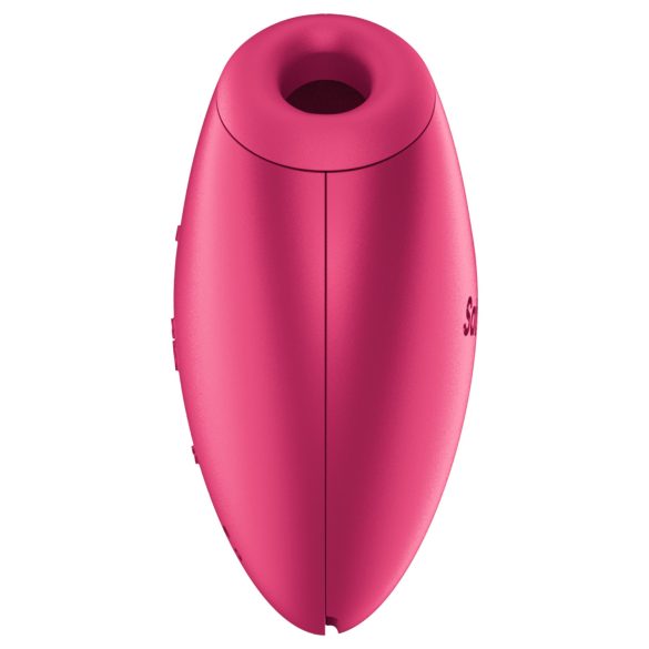Satisfyer Cutie Heart - luchtdruk clitorisstimulator - siliconen - roze